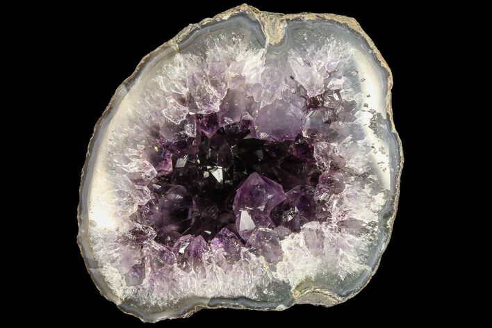 Purple Amethyst Geode - Uruguay #87447